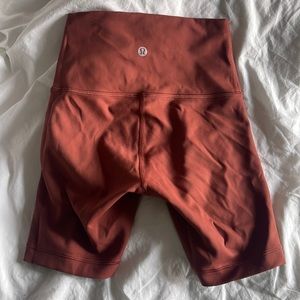Lululemon Wunder Under Train Bike Shorts 6” NWOT